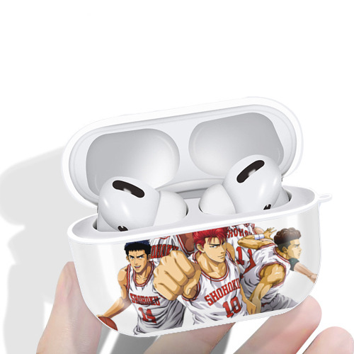 SLAM DUNK／スラムダンク 【AirPods Pro用】ハードシェル保護ケース 耐衝撃・防指紋・カラビナ付き商品仕様