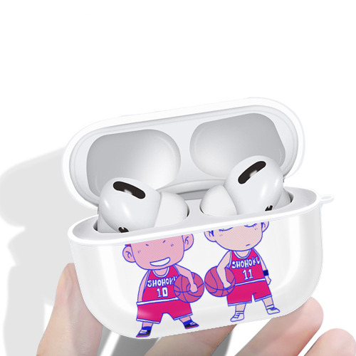 SLAM DUNK／スラムダンク 【AirPods Pro用】ハードシェル保護ケース 耐衝撃・防指紋・カラビナ付き商品仕様