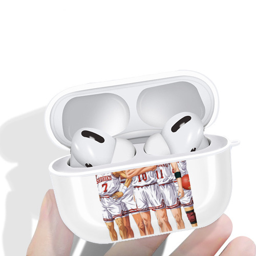 SLAM DUNK／スラムダンク 【AirPods Pro用】ハードシェル保護ケース 耐衝撃・防指紋・カラビナ付き商品仕様