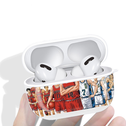 SLAM DUNK／スラムダンク 【AirPods Pro用】ハードシェル保護ケース 耐衝撃・防指紋・カラビナ付き商品仕様