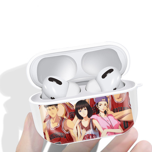 SLAM DUNK／スラムダンク 【AirPods Pro用】ハードシェル保護ケース 耐衝撃・防指紋・カラビナ付き商品仕様