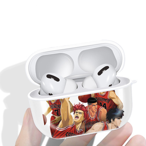 SLAM DUNK／スラムダンク 【AirPods Pro用】ハードシェル保護ケース 耐衝撃・防指紋・カラビナ付き商品仕様