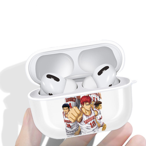 SLAM DUNK／スラムダンク 【AirPods Pro用】ハードシェル保護ケース 耐衝撃・防指紋・カラビナ付き商品仕様
