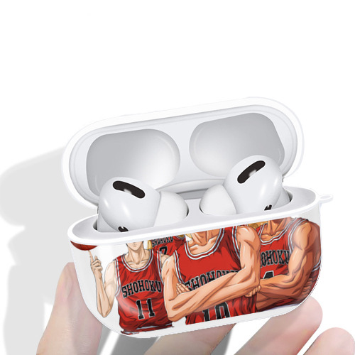 SLAM DUNK／スラムダンク 【AirPods Pro用】ハードシェル保護ケース 耐衝撃・防指紋・カラビナ付き商品仕様