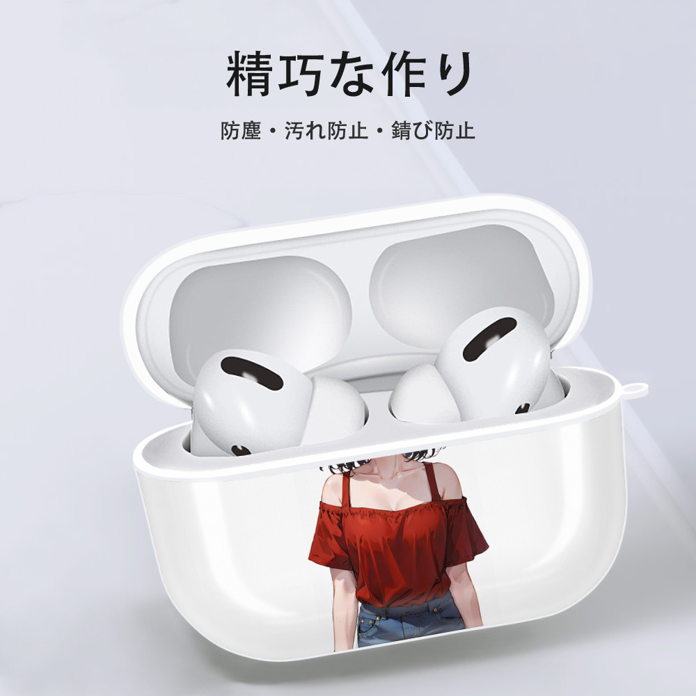 SLAM DUNK／スラムダンク 【AirPods Pro用】ハードシェル保護ケース 耐衝撃・防指紋・カラビナ付き商品仕様