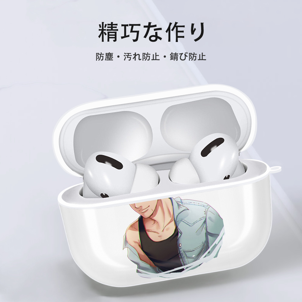 SLAM DUNK／スラムダンク 【AirPods Pro用】ハードシェル保護ケース 耐衝撃・防指紋・カラビナ付き商品仕様