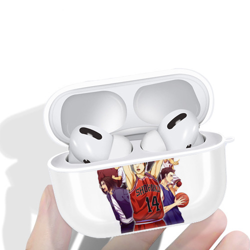SLAM DUNK／スラムダンク 【AirPods Pro用】ハードシェル保護ケース 耐衝撃・防指紋・カラビナ付き商品仕様