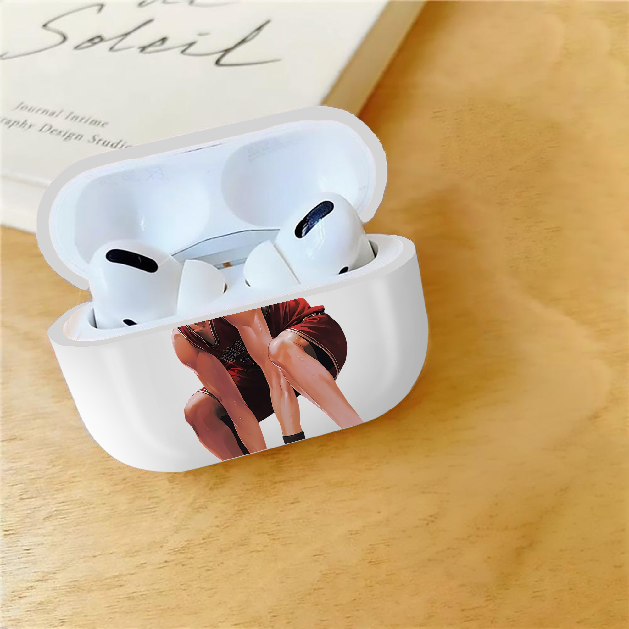 SLAM DUNK／スラムダンク 【AirPods Pro用】ハードシェル保護ケース 耐衝撃・防指紋・カラビナ付き商品仕様