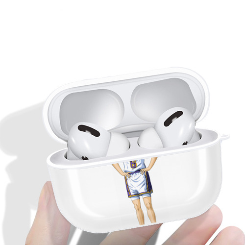 SLAM DUNK／スラムダンク 【AirPods Pro用】ハードシェル保護ケース 耐衝撃・防指紋・カラビナ付き商品仕様