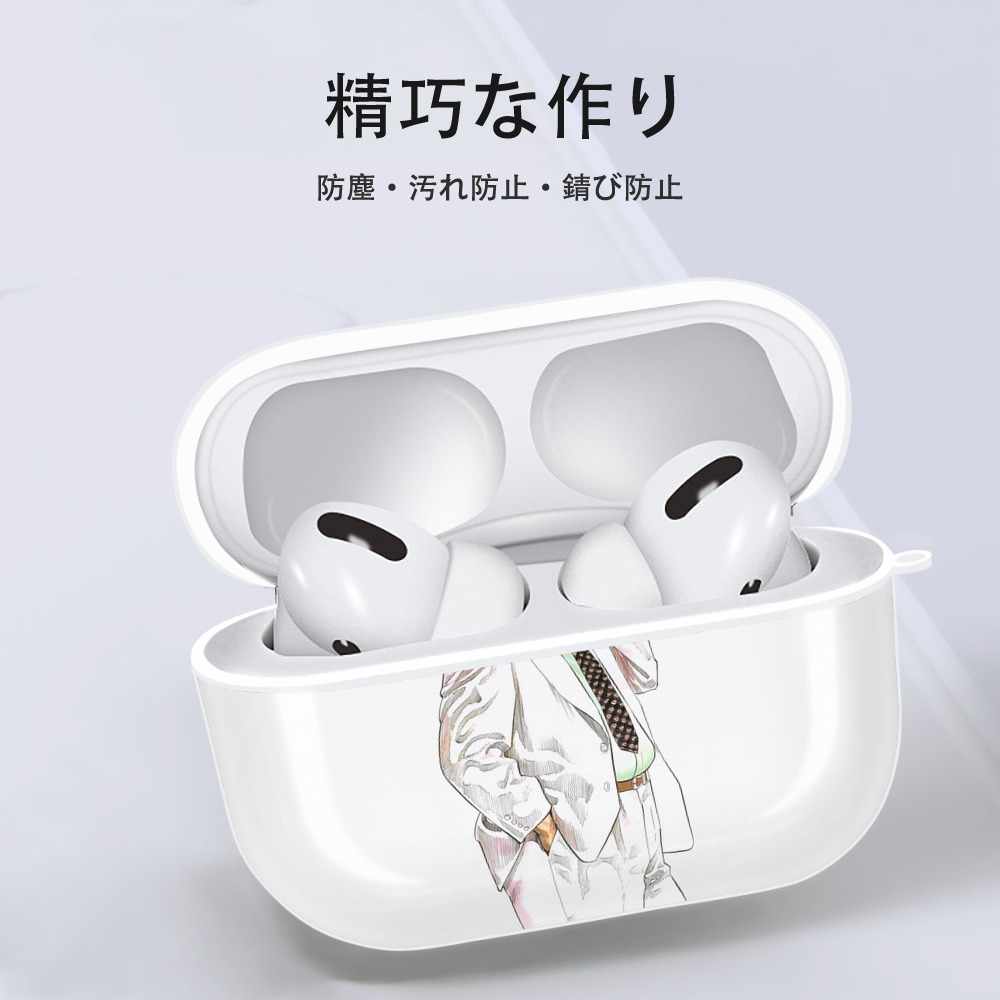 SLAM DUNK／スラムダンク 【AirPods Pro用】ハードシェル保護ケース 耐衝撃・防指紋・カラビナ付き商品仕様