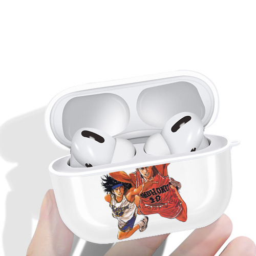 SLAM DUNK／スラムダンク 【AirPods Pro用】ハードシェル保護ケース 耐衝撃・防指紋・カラビナ付き商品仕様