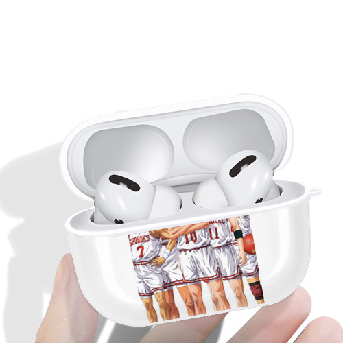 SLAM DUNK／スラムダンク 【AirPods Pro用】ハードシェル保護ケース 耐衝撃・防指紋・カラビナ付き商品仕様
