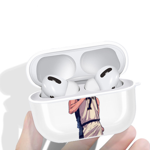 SLAM DUNK／スラムダンク 【AirPods Pro用】ハードシェル保護ケース 耐衝撃・防指紋・カラビナ付き商品仕様