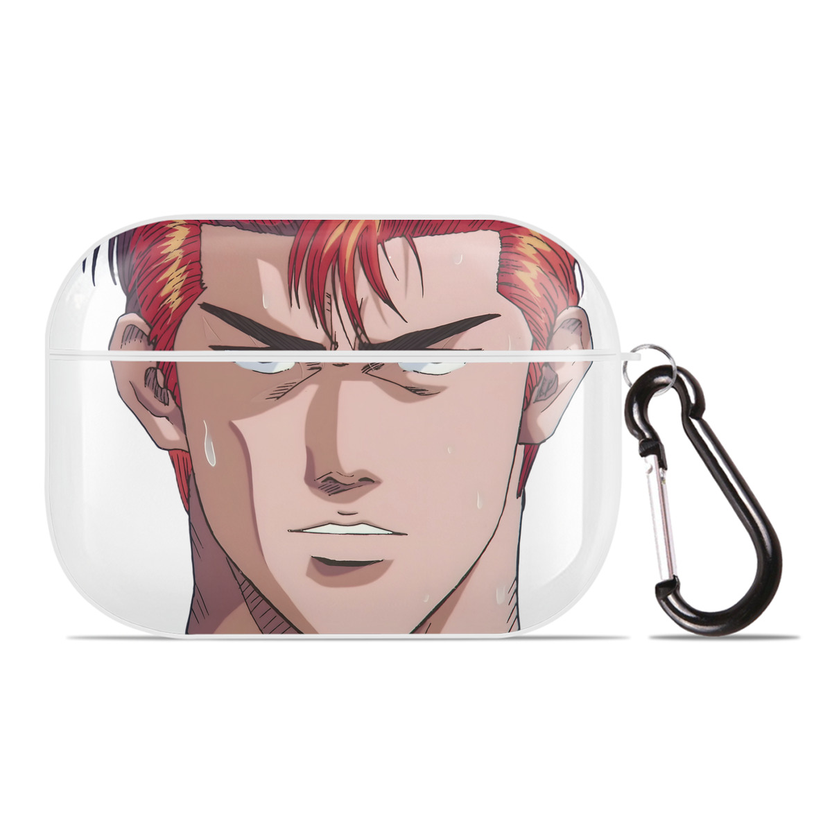（画像用） SLAM DUNK／スラムダンク 【AirPods Pro用】ハードシェル保護ケース 耐衝撃・防指紋・カラビナ付き商品仕様