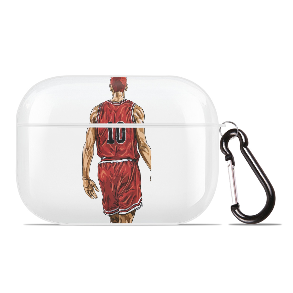 （画像用） SLAM DUNK／スラムダンク 【AirPods Pro用】ハードシェル保護ケース 耐衝撃・防指紋・カラビナ付き商品仕様
