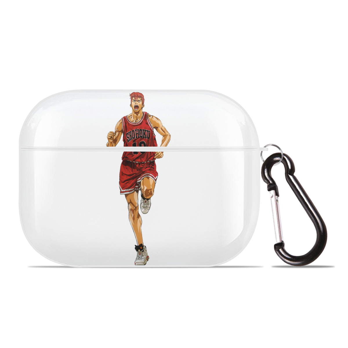 （画像用） SLAM DUNK／スラムダンク 【AirPods Pro用】ハードシェル保護ケース 耐衝撃・防指紋・カラビナ付き商品仕様