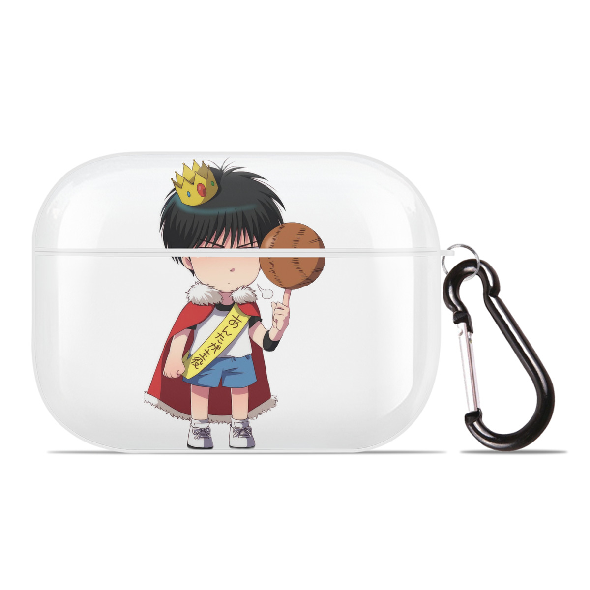（画像用） SLAM DUNK／スラムダンク 【AirPods Pro用】ハードシェル保護ケース 耐衝撃・防指紋・カラビナ付き商品仕様