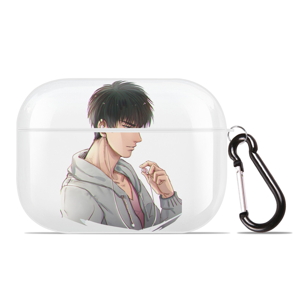 （画像用） SLAM DUNK／スラムダンク 【AirPods Pro用】ハードシェル保護ケース 耐衝撃・防指紋・カラビナ付き商品仕様