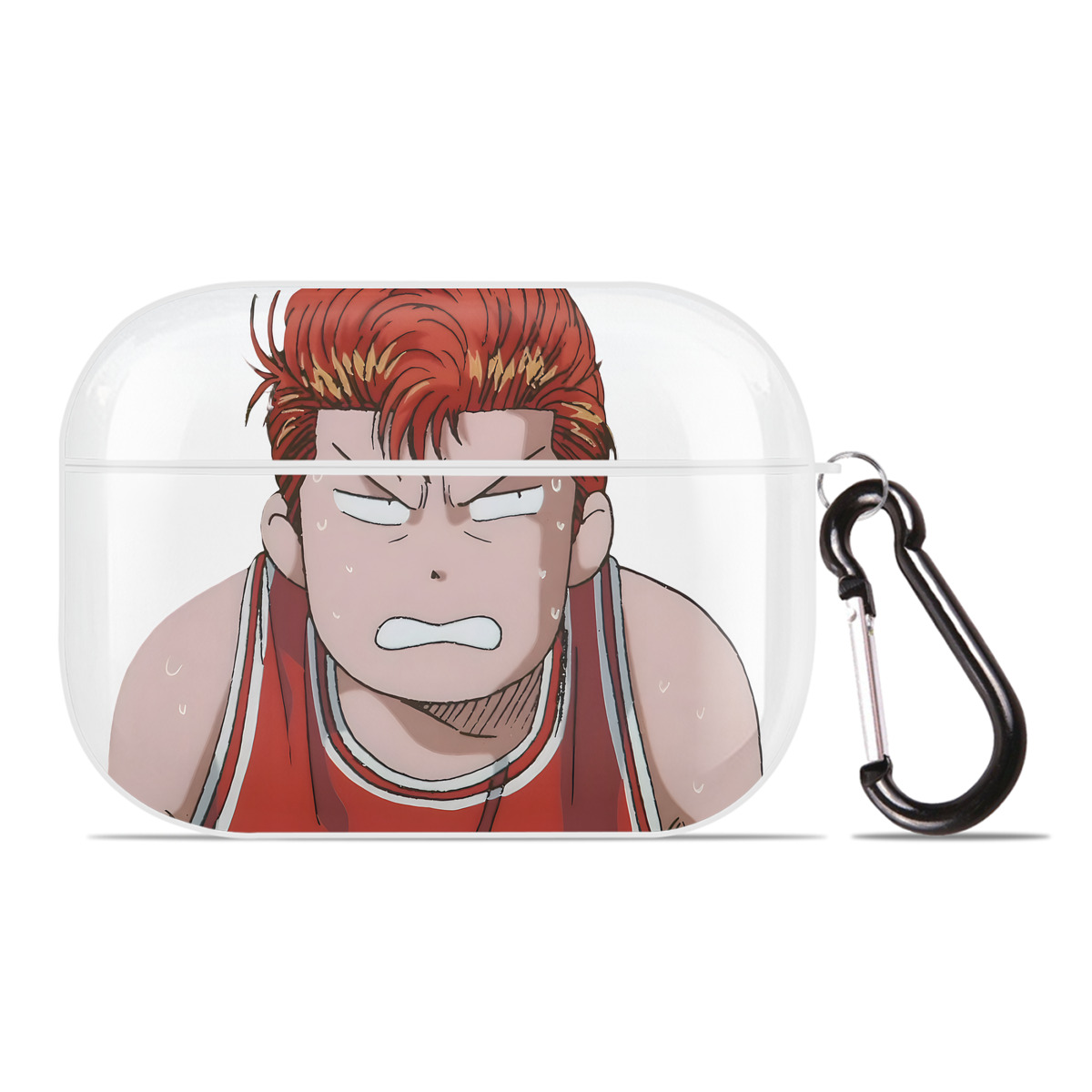 （画像用） SLAM DUNK／スラムダンク 【AirPods Pro用】ハードシェル保護ケース 耐衝撃・防指紋・カラビナ付き商品仕様