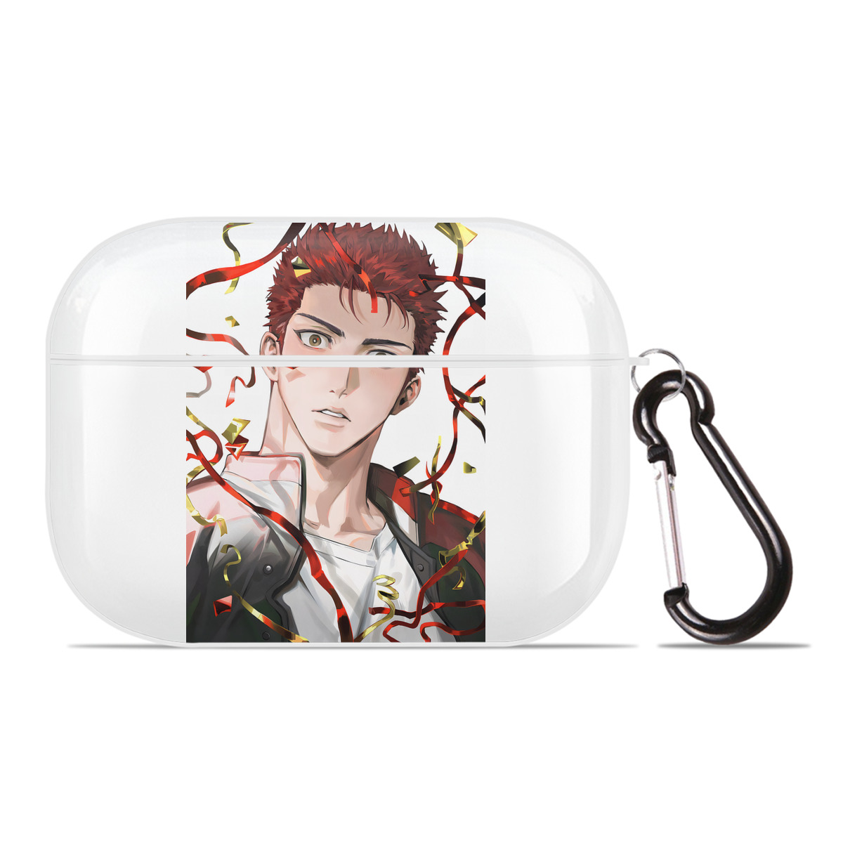（画像用） SLAM DUNK／スラムダンク 【AirPods Pro用】ハードシェル保護ケース 耐衝撃・防指紋・カラビナ付き商品仕様