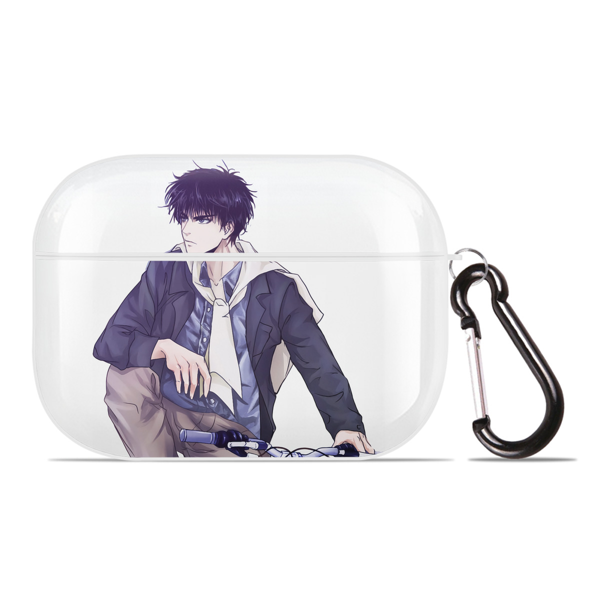 （画像用） SLAM DUNK／スラムダンク 【AirPods Pro用】ハードシェル保護ケース 耐衝撃・防指紋・カラビナ付き商品仕様