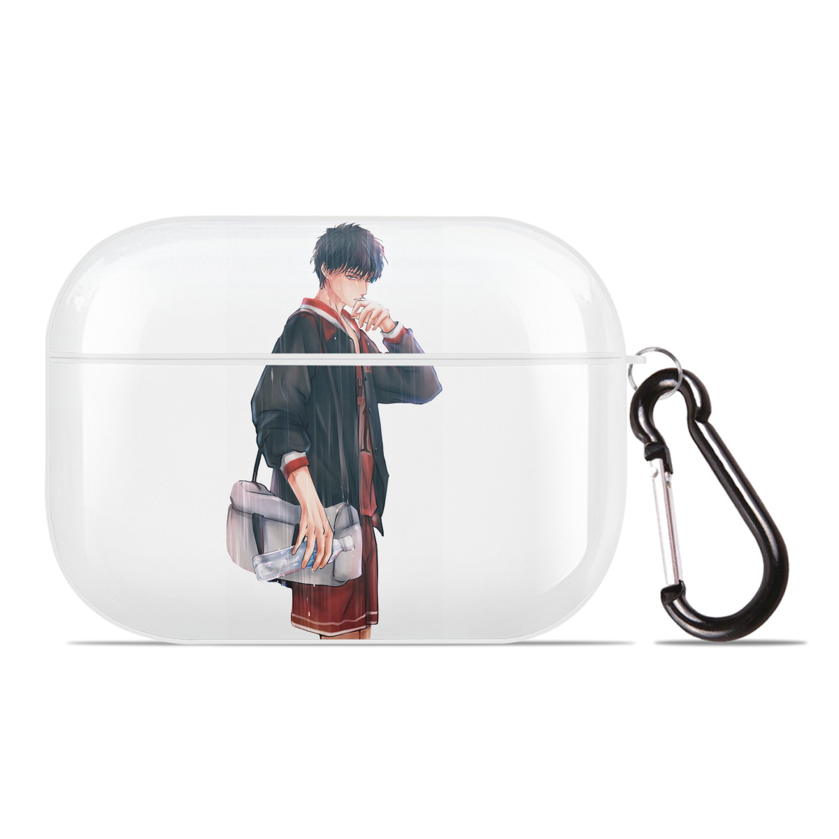 （画像用） SLAM DUNK／スラムダンク 【AirPods Pro用】ハードシェル保護ケース 耐衝撃・防指紋・カラビナ付き商品仕様