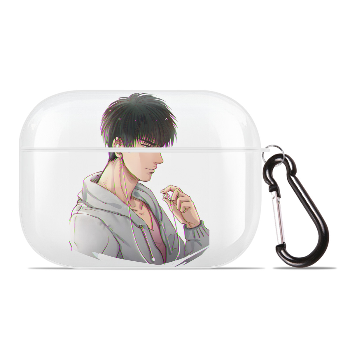 （画像用） SLAM DUNK／スラムダンク 【AirPods Pro用】ハードシェル保護ケース 耐衝撃・防指紋・カラビナ付き商品仕様