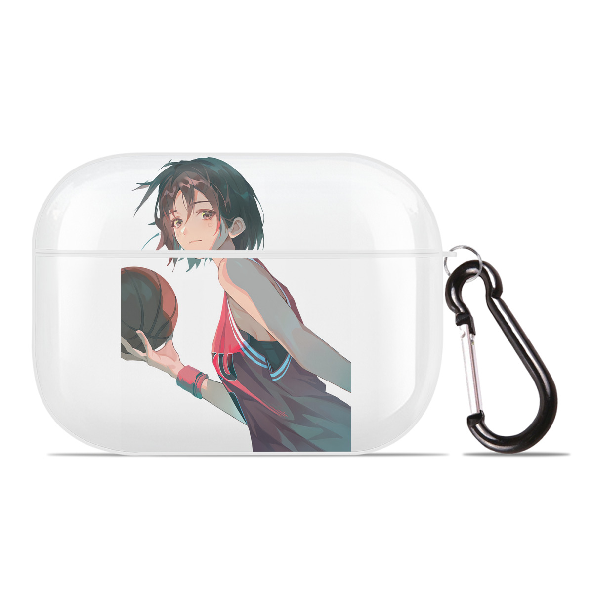 （画像用） SLAM DUNK／スラムダンク 【AirPods Pro用】ハードシェル保護ケース 耐衝撃・防指紋・カラビナ付き商品仕様