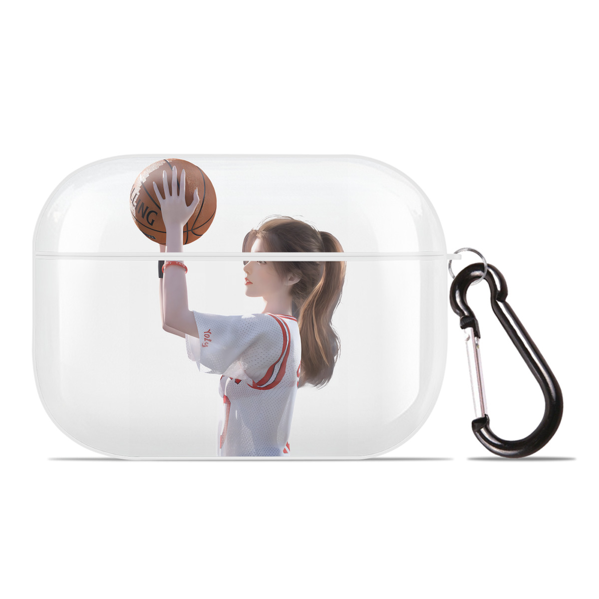 SLAM DUNK／スラムダンク 【AirPods Pro用】ハードシェル保護ケース 耐衝撃・防指紋・カラビナ付き商品仕様