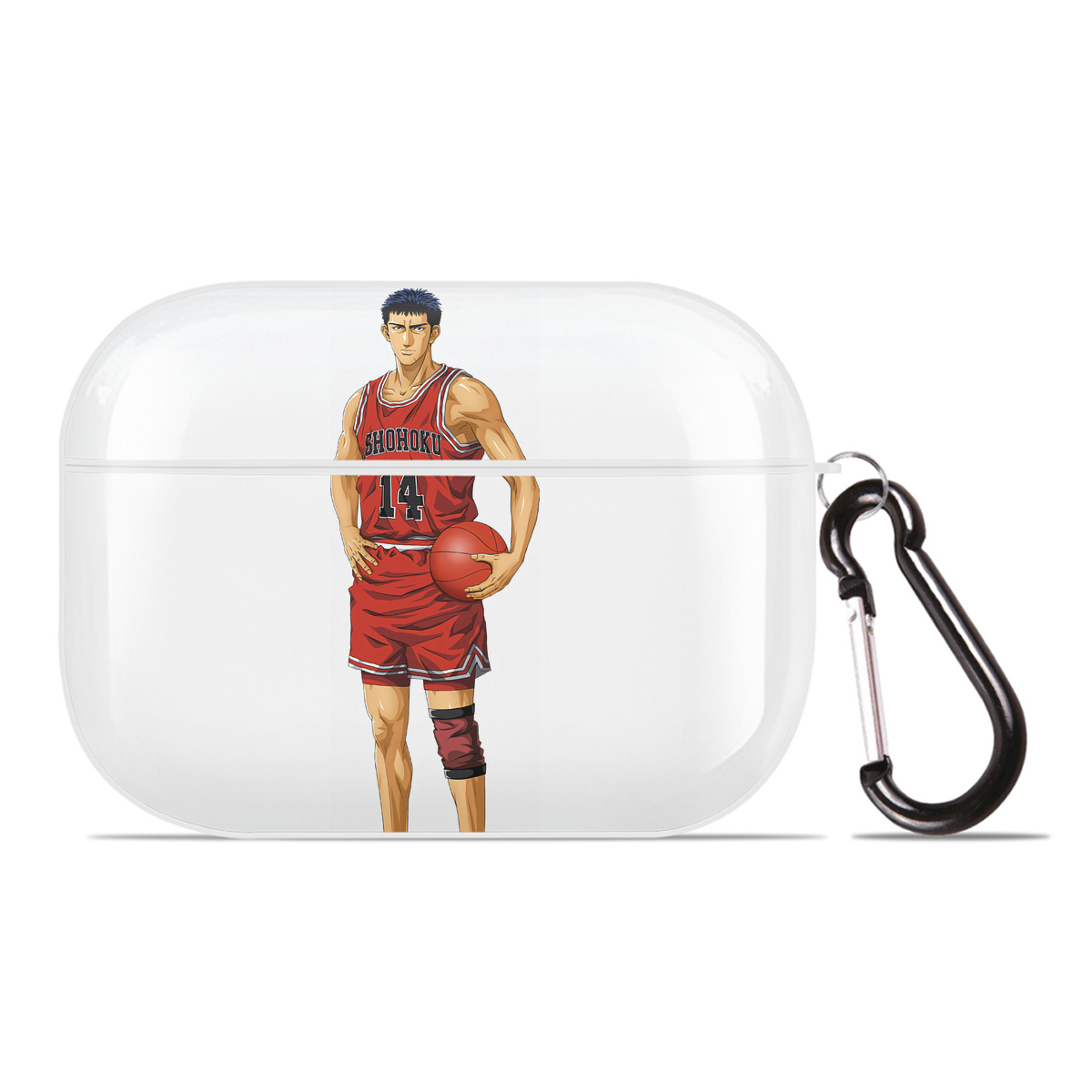 SLAM DUNK／スラムダンク 【AirPods Pro用】ハードシェル保護ケース 耐衝撃・防指紋・カラビナ付き商品仕様