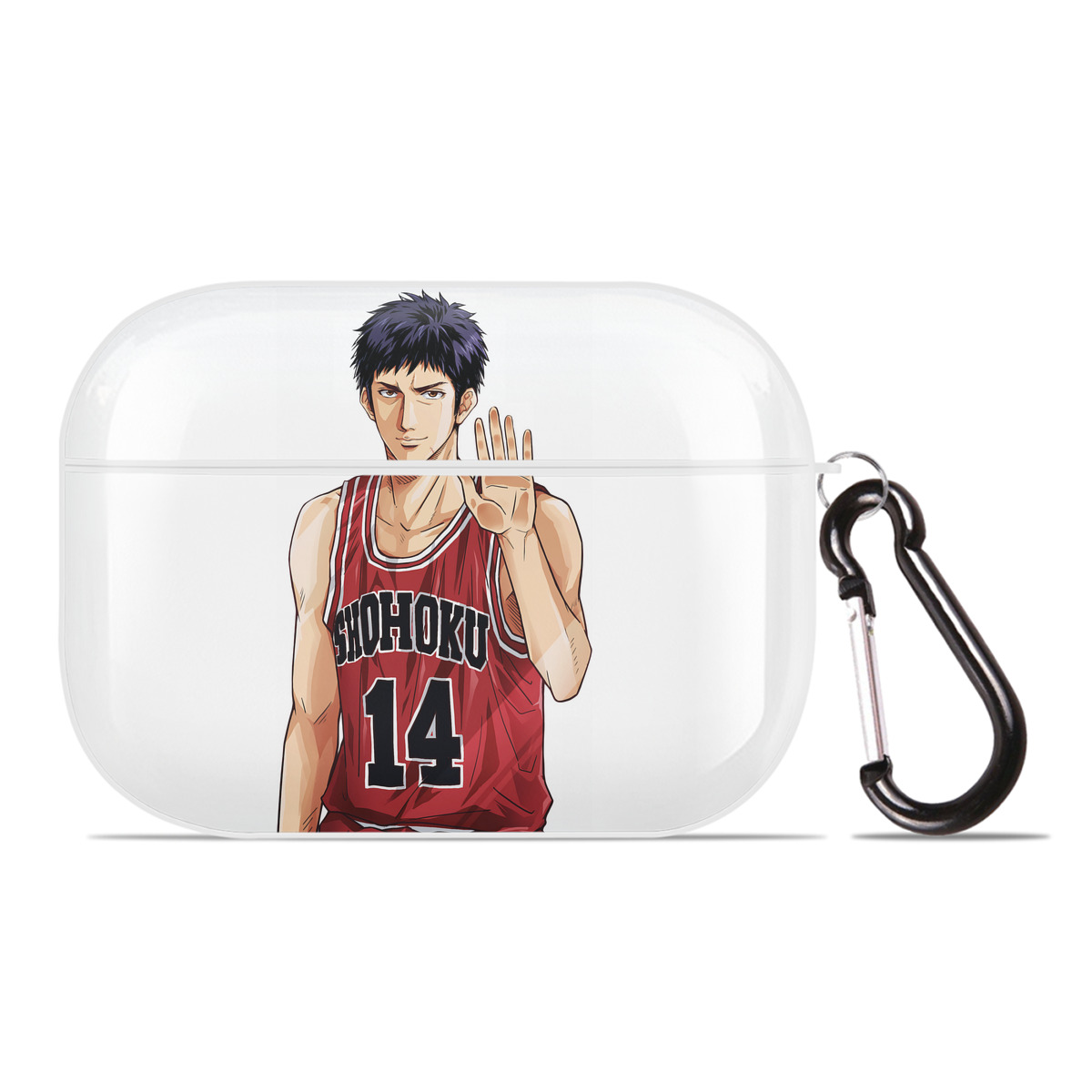 SLAM DUNK／スラムダンク 【AirPods Pro用】ハードシェル保護ケース 耐衝撃・防指紋・カラビナ付き商品仕様