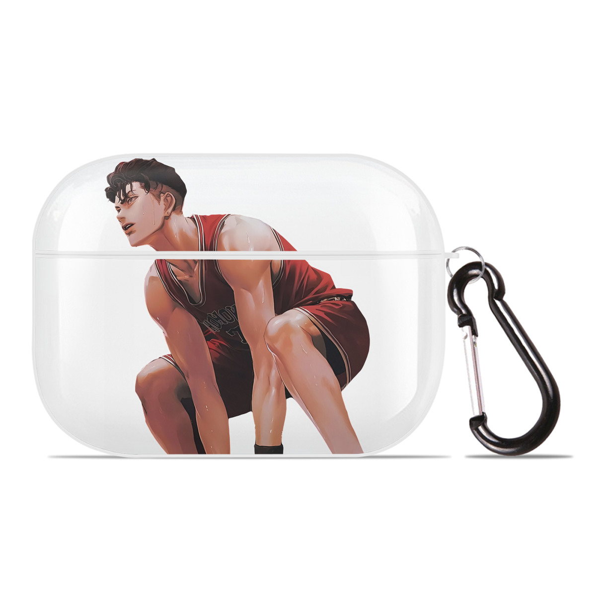 SLAM DUNK／スラムダンク 【AirPods Pro用】ハードシェル保護ケース 耐衝撃・防指紋・カラビナ付き商品仕様