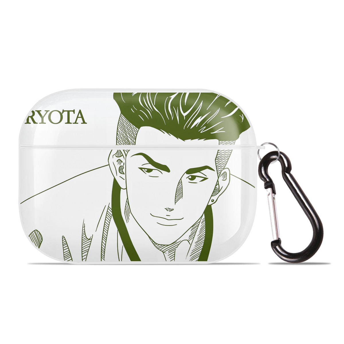 SLAM DUNK／スラムダンク 【AirPods Pro用】ハードシェル保護ケース 耐衝撃・防指紋・カラビナ付き商品仕様