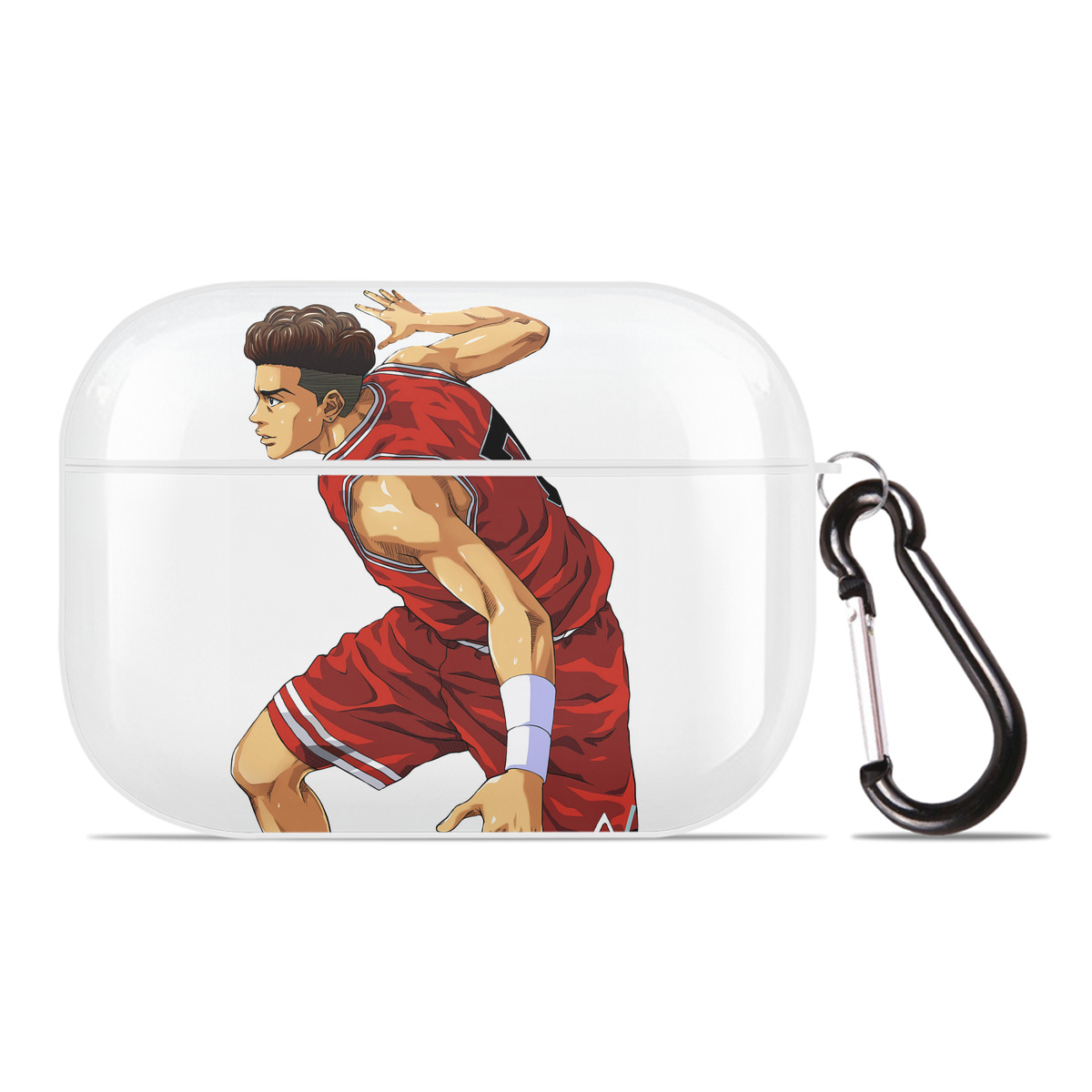 SLAM DUNK／スラムダンク 【AirPods Pro用】ハードシェル保護ケース 耐衝撃・防指紋・カラビナ付き商品仕様