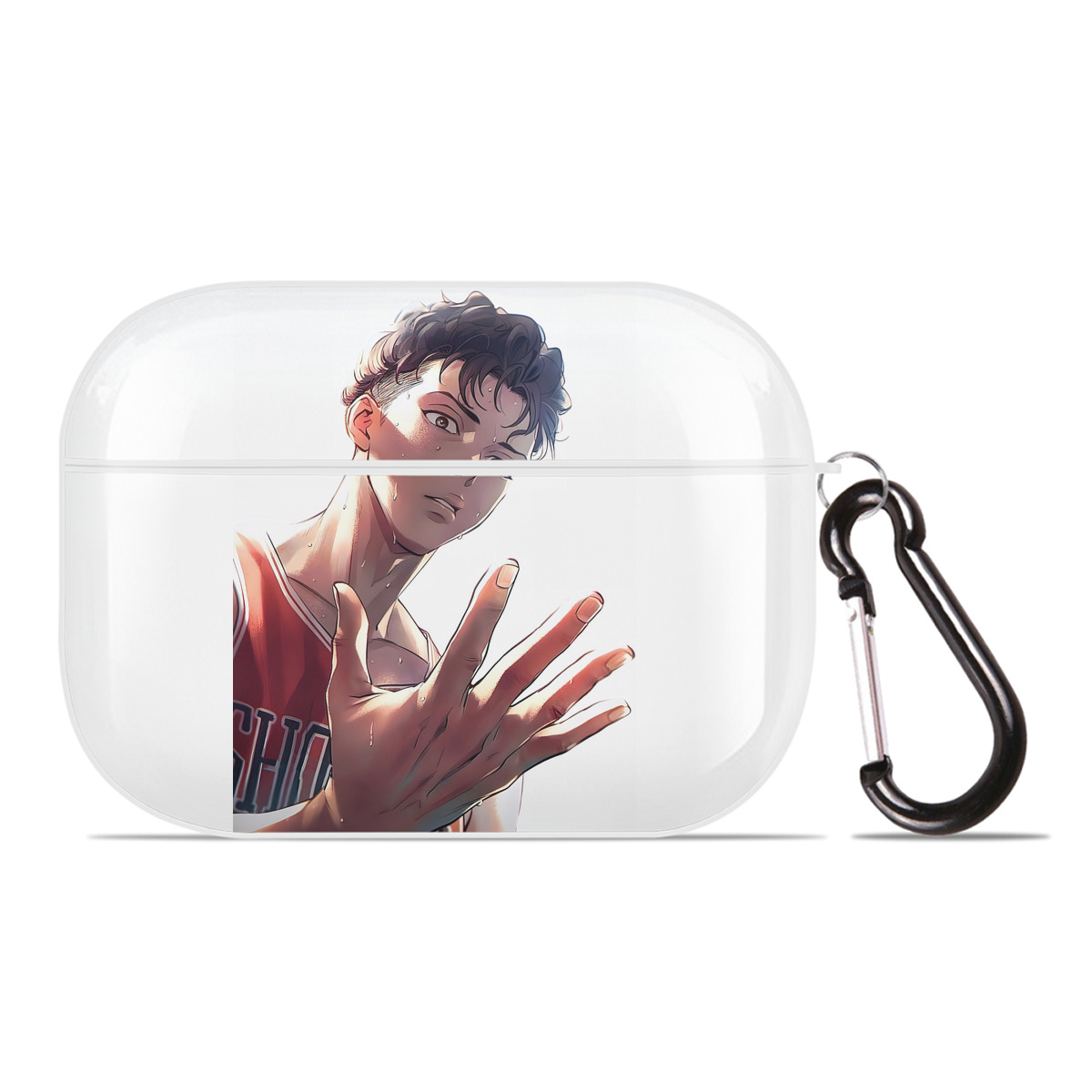 SLAM DUNK／スラムダンク 【AirPods Pro用】ハードシェル保護ケース 耐衝撃・防指紋・カラビナ付き商品仕様