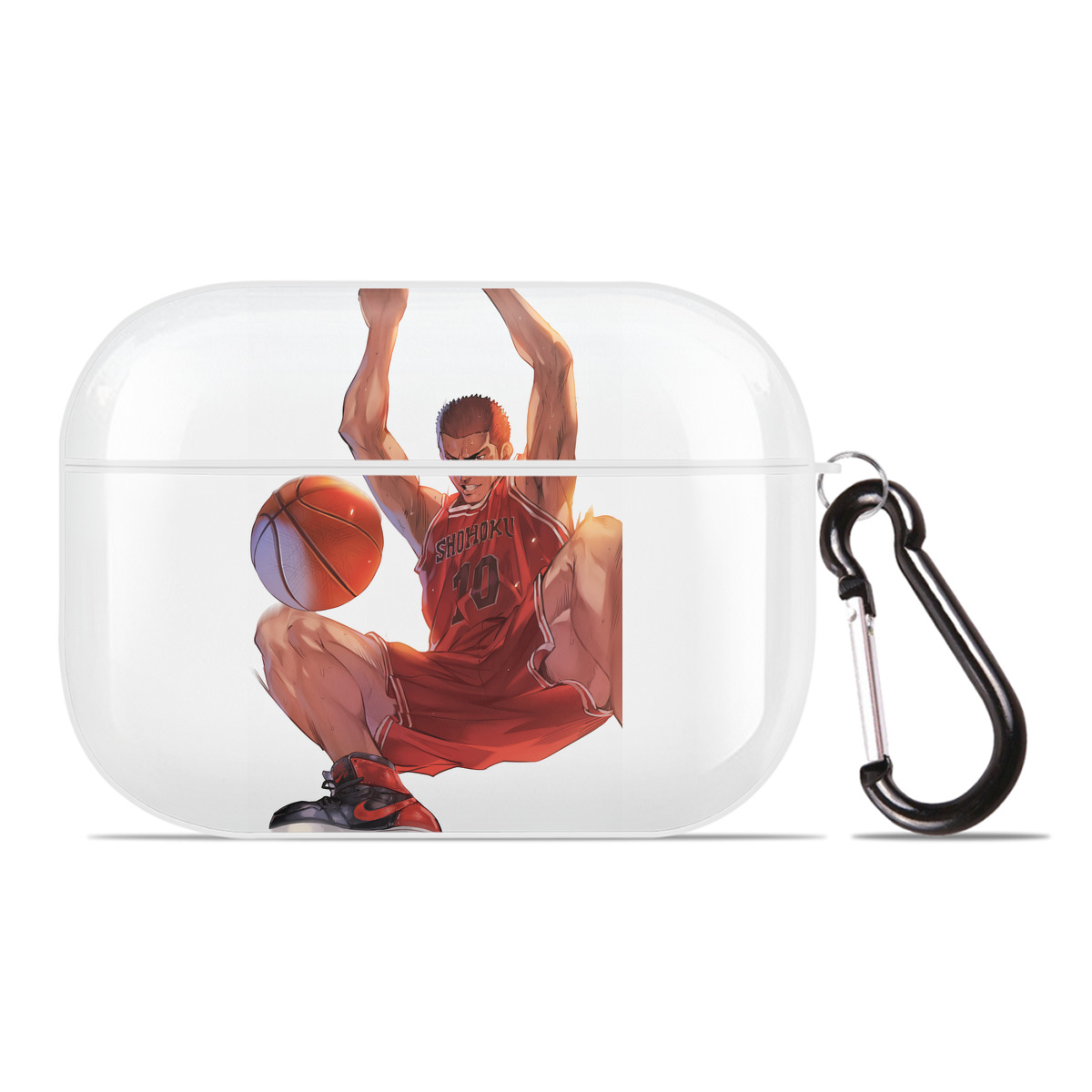 SLAM DUNK／スラムダンク 【AirPods Pro用】ハードシェル保護ケース 耐衝撃・防指紋・カラビナ付き商品仕様
