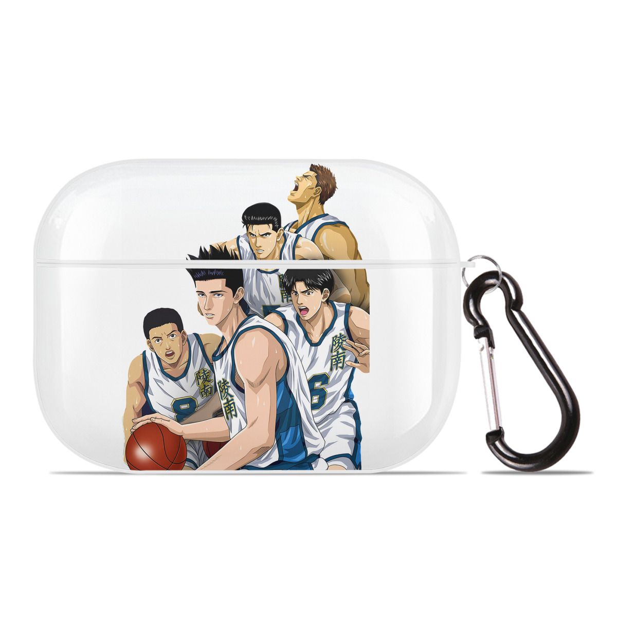 SLAM DUNK／スラムダンク 【AirPods Pro用】ハードシェル保護ケース 耐衝撃・防指紋・カラビナ付き商品仕様