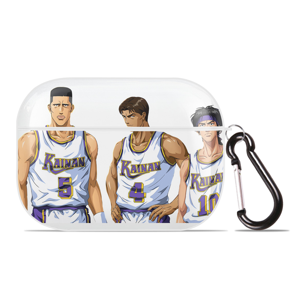 SLAM DUNK／スラムダンク 【AirPods Pro用】ハードシェル保護ケース 耐衝撃・防指紋・カラビナ付き商品仕様