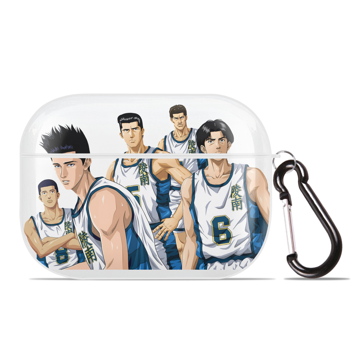 SLAM DUNK／スラムダンク 【AirPods Pro用】ハードシェル保護ケース 耐衝撃・防指紋・カラビナ付き商品仕様