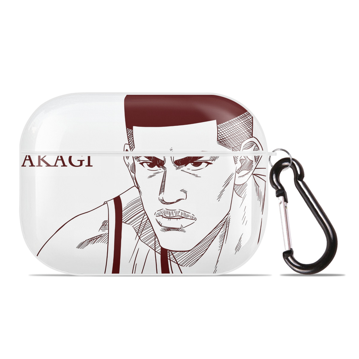 SLAM DUNK／スラムダンク 【AirPods Pro用】ハードシェル保護ケース 耐衝撃・防指紋・カラビナ付き商品仕様