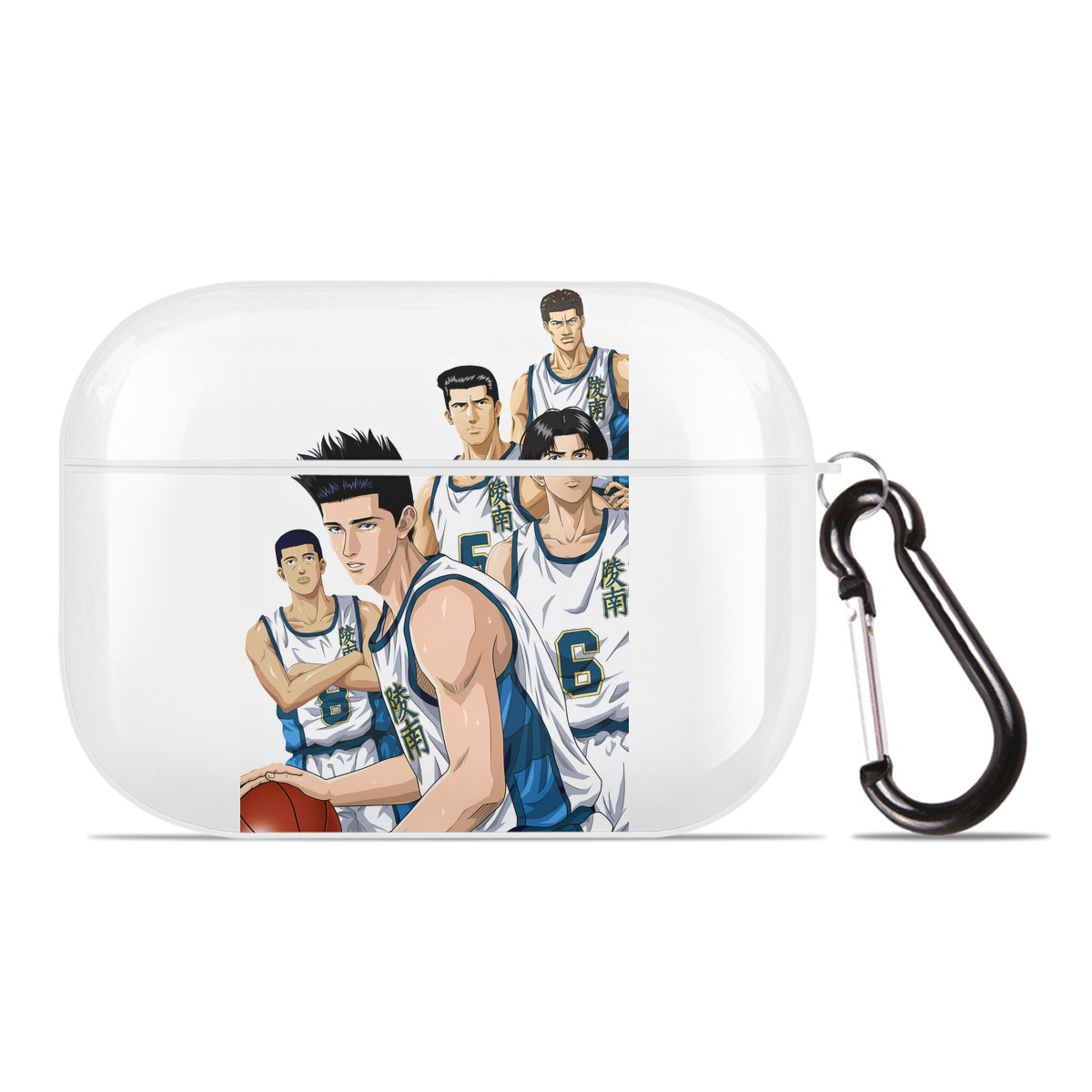 SLAM DUNK／スラムダンク 【AirPods Pro用】ハードシェル保護ケース 耐衝撃・防指紋・カラビナ付き商品仕様