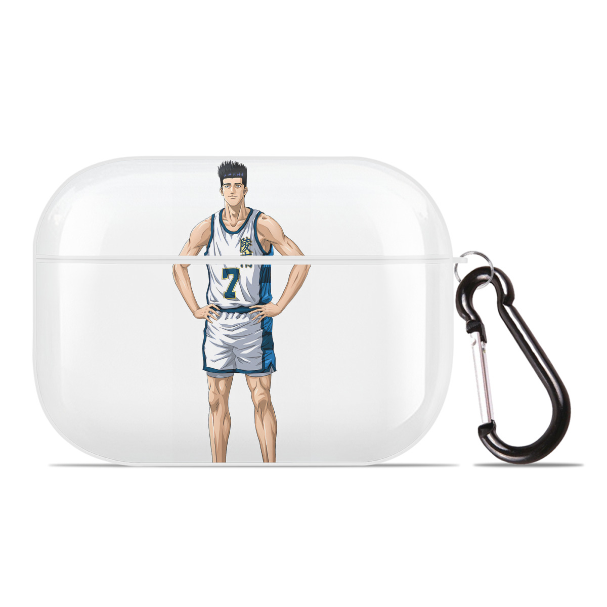 SLAM DUNK／スラムダンク 【AirPods Pro用】ハードシェル保護ケース 耐衝撃・防指紋・カラビナ付き商品仕様