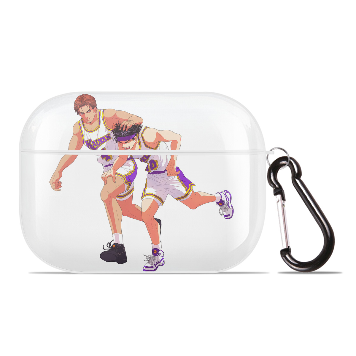 SLAM DUNK／スラムダンク 【AirPods Pro用】ハードシェル保護ケース 耐衝撃・防指紋・カラビナ付き商品仕様