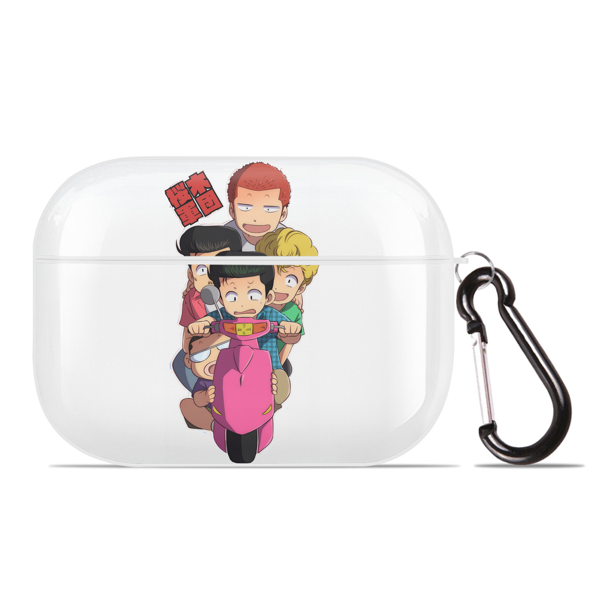 SLAM DUNK／スラムダンク 【AirPods Pro用】ハードシェル保護ケース 耐衝撃・防指紋・カラビナ付き商品仕様