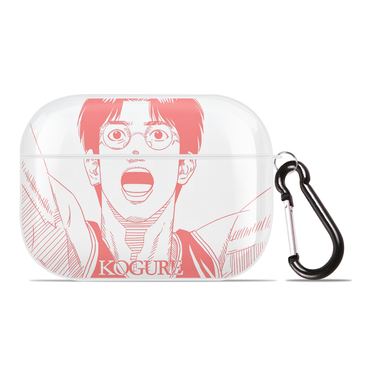 SLAM DUNK／スラムダンク 【AirPods Pro用】ハードシェル保護ケース 耐衝撃・防指紋・カラビナ付き商品仕様