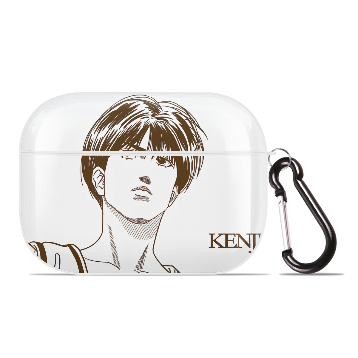 SLAM DUNK／スラムダンク 【AirPods Pro用】ハードシェル保護ケース 耐衝撃・防指紋・カラビナ付き商品仕様
