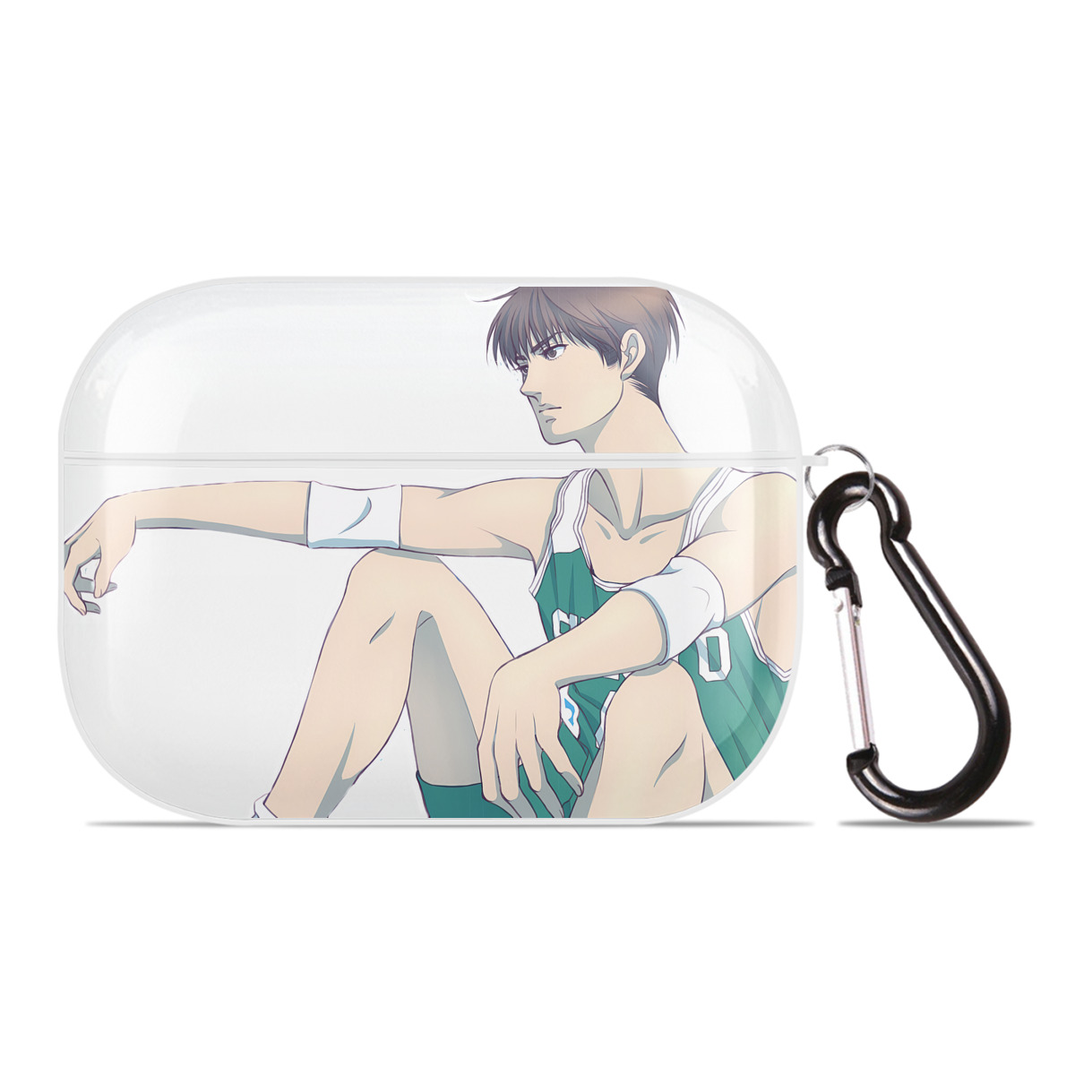 SLAM DUNK／スラムダンク 【AirPods Pro用】ハードシェル保護ケース 耐衝撃・防指紋・カラビナ付き商品仕様