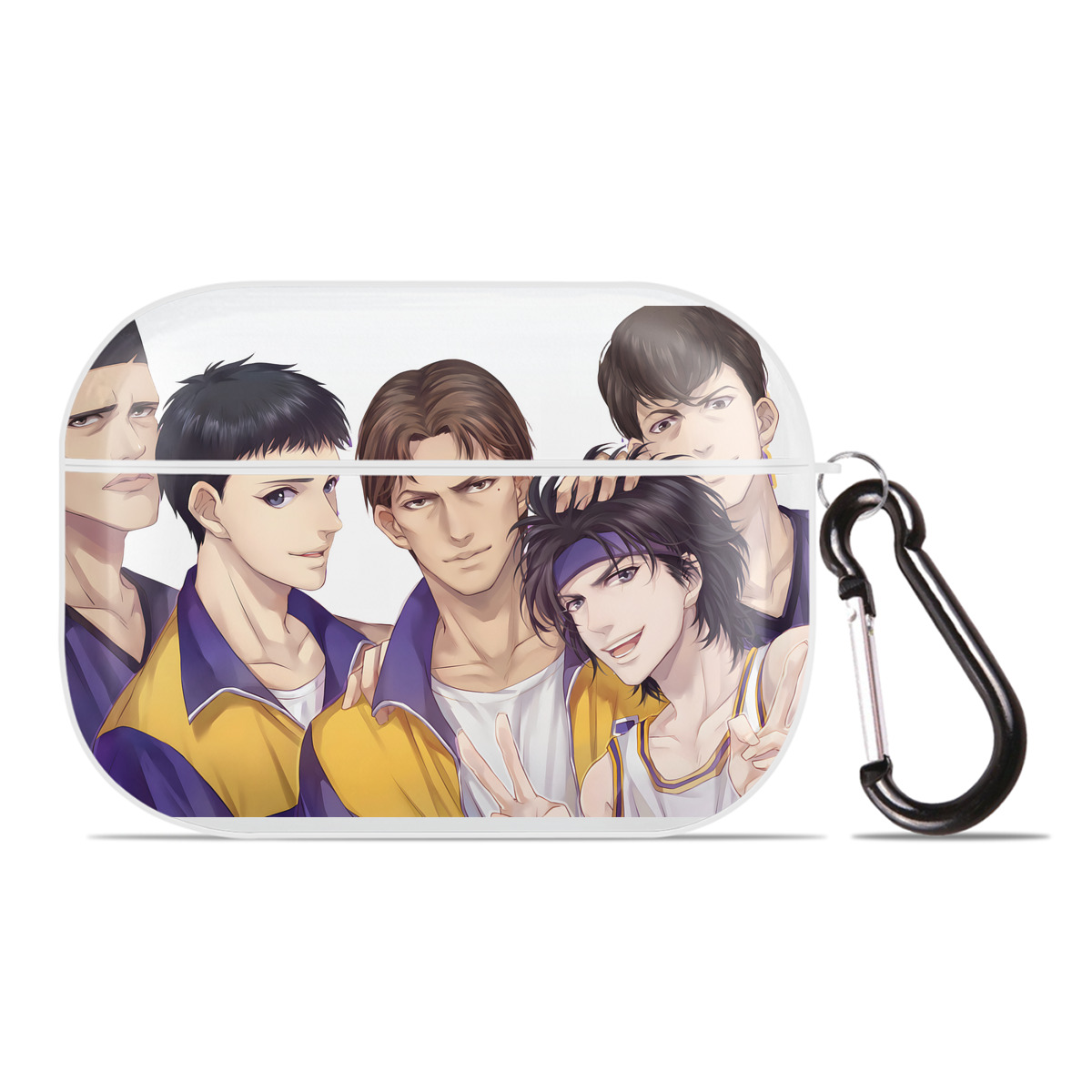 SLAM DUNK／スラムダンク 【AirPods Pro用】ハードシェル保護ケース 耐衝撃・防指紋・カラビナ付き商品仕様