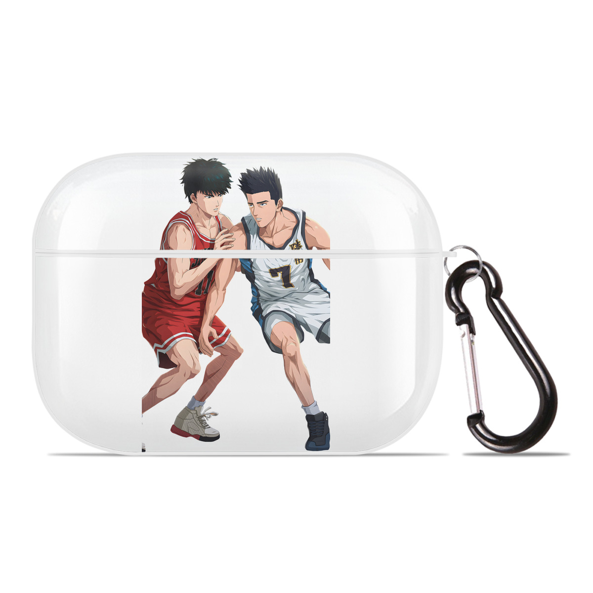 SLAM DUNK／スラムダンク 【AirPods Pro用】ハードシェル保護ケース 耐衝撃・防指紋・カラビナ付き商品仕様