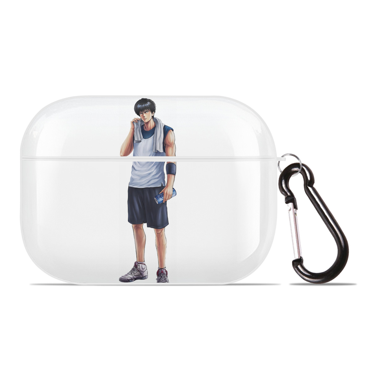 SLAM DUNK／スラムダンク 【AirPods Pro用】ハードシェル保護ケース 耐衝撃・防指紋・カラビナ付き商品仕様
